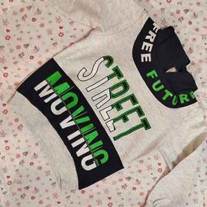 Zelen fantovski pulover