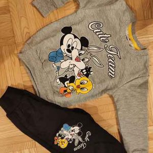 Sivo črni koplet za fanteke